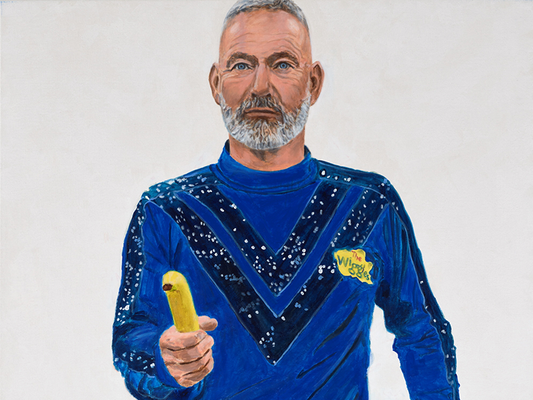 2024 Archibald Prize Finalist, Camellia Morris, Wild Wild Wiggle