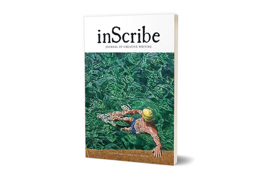 inScribe Journal Features Camellia's Rockpool Painting On Cover
