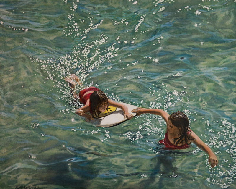 'Making Waves' Limited Edition Print by Camellia Morris