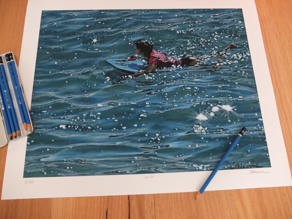 'Drift' Limited Edition Print Handsigned by Camellia Morris