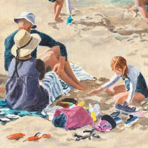 A Day at the Beach by Camellia Morris